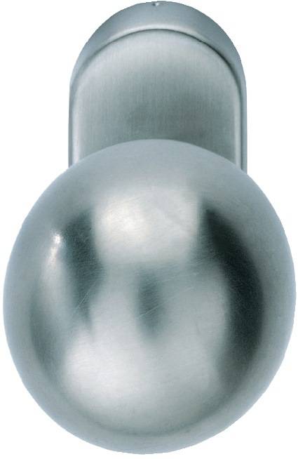 Profiltürknopf 07 0802 Material Alu.0105 4-KT.8mm fest/drehbar FSB-0