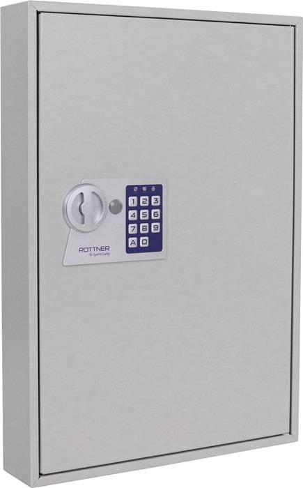 Schlüsselschrank S 100 H550xB380xT80mm 1-türig o.Anz.Hak.100 ROTTNER-0