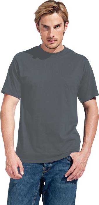 Mens Premium T-Shirt Gr.M steel grey PROMODORO-0