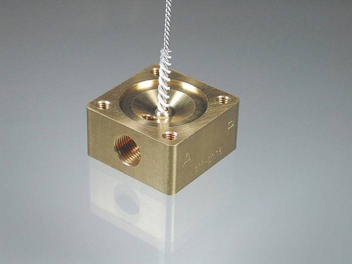 Rohrbürste microabrasiv L.125mm D.19,4mm Nylon-AO Besatz-L.25mm OSBORN-1