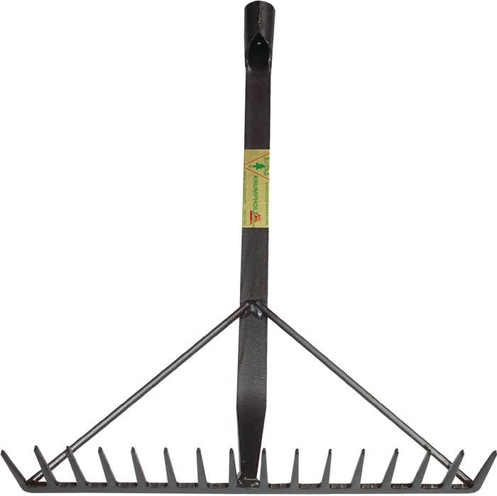 Teerrechen B.410mm Anz.Zinken 16 G.1700g KRUMPHOLZ-0