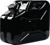 Kraftstoffkanister 10l Schwarz RAL 9005 Stahlbl.0,9mm L345xB165xH275mm VALPRO