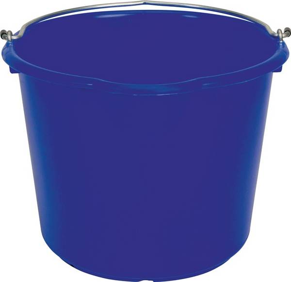 Baueimer GRIPLINE C 20l kranbar,TÜV-GS gepr.blau Ku.