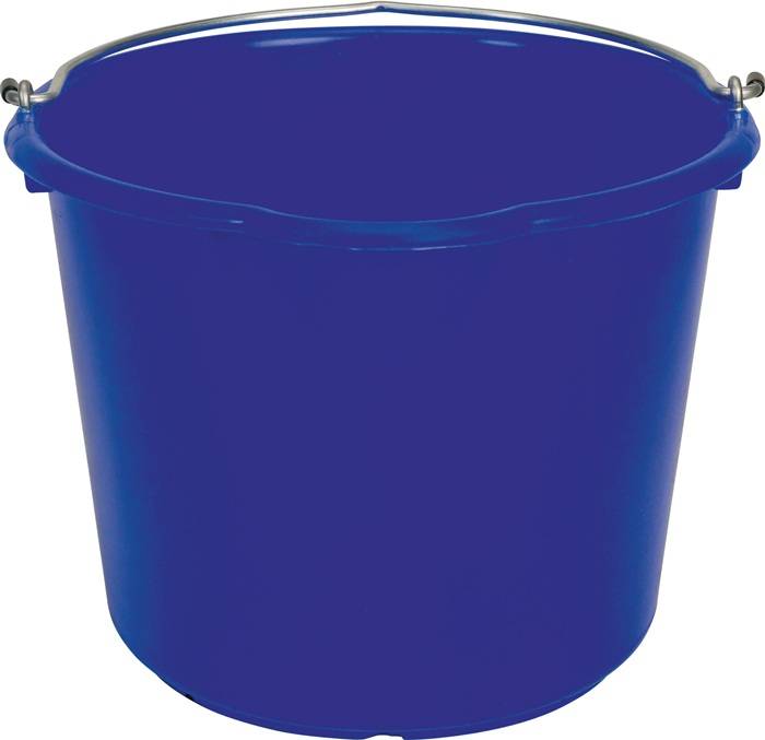 Baueimer GRIPLINE C 20l kranbar,TÜV-GS gepr.blau Ku.-0