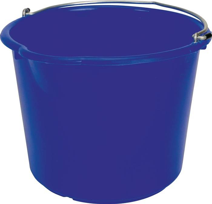 Baueimer GRIPLINE C 20l kranbar,TÜV-GS gepr.blau Ku.-4