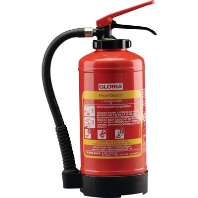 Fettbrandfeuerlöscher FA 6 EASY 6l aufladb.Brandkl.13 A 75 F m.Wandh.GLORIA-0