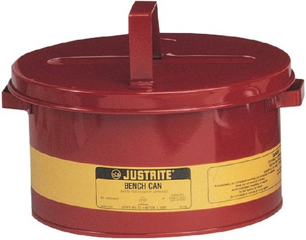 Tränkbehälter 8,0l Stahlbl.D292xH149mm JUSTRITE