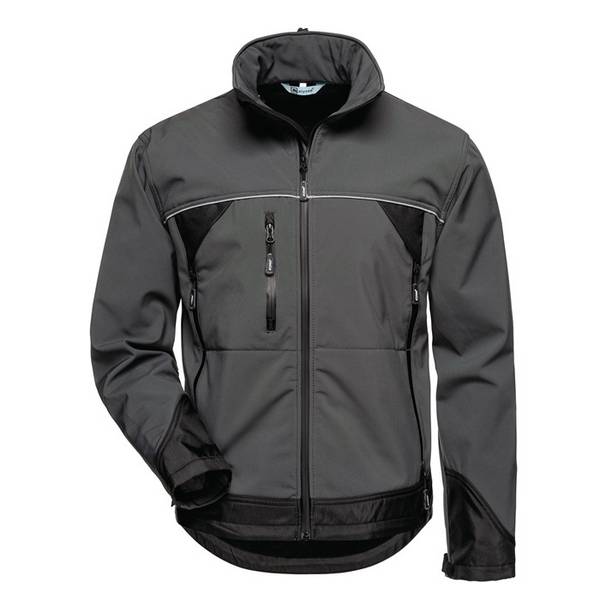 Gr .M (50/52) *BETA* SOFTSHELL JACKE grau *BETA* Softshell jacket