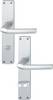 Langschildgarnitur Birm.1117/202SP Alu.F1 SK/OL 78mm DIN L/R HOPPE