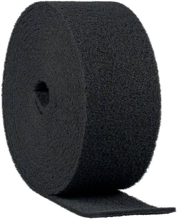Schleifvliesrolle NRO 500 L.10m B.115mm medium schwarz KLINGSPOR-0