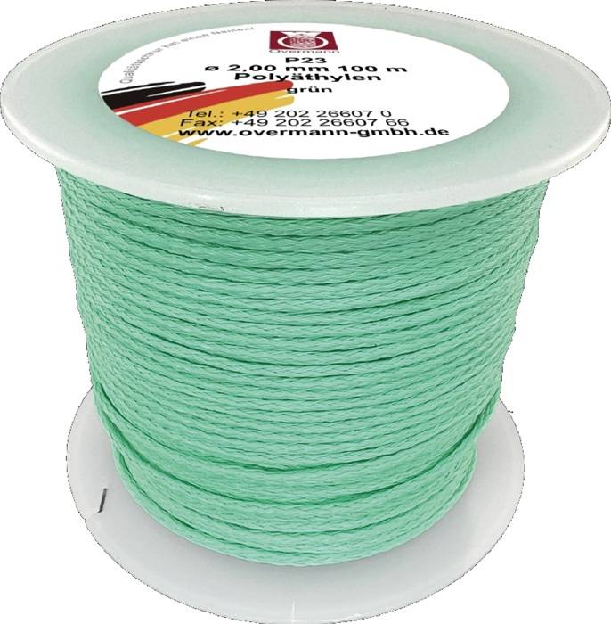 Maurerschnur L.20m D.1mm 15kg PE grün-0