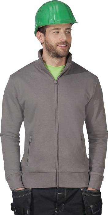 Men´s Sweatjacke Gr.M steel grey PROMODORO