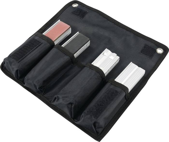 Rohr-/Schutzbackenset f.Backen-B.160mm 8tlg.in Tasche Alu.HEUER-0