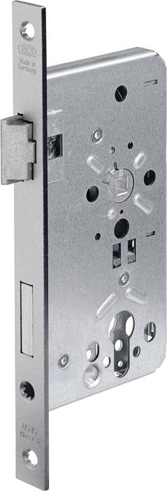Objekt-Einsteckschloss 0515 PZW 20/ 55/72/8mm DIN L alufin.silber ktg.Kl3 Zinkd.