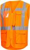 Warnweste 7118 Gr.L neonorange EN ISO 13688/EN ISO 20471/EN 1149 NITRAS