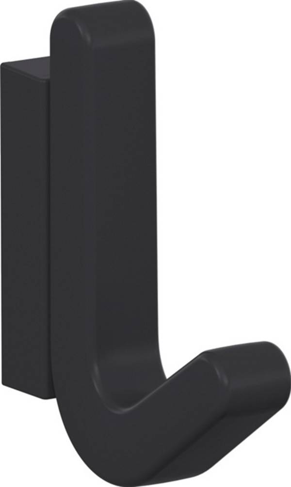 Einzelhaken Ser.477 matt,elastisch Ku.(TPU) 92 grau H.68mm HEWI