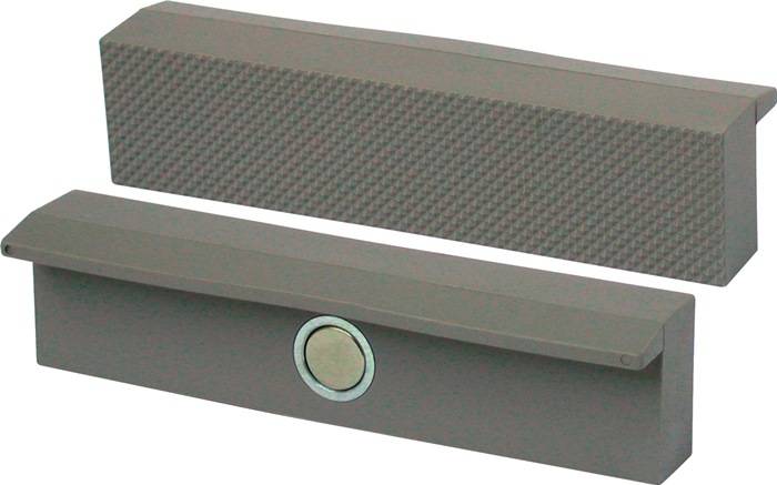 Schraubstockschutzbacke f.Backen-B.120mm m.Prismen PU BROCKHAUS-0