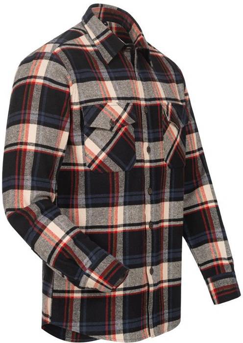 Hemd TURRELL Gr.XXL schwarz/marine/beige/rot kariert CRAFTLAND-1
