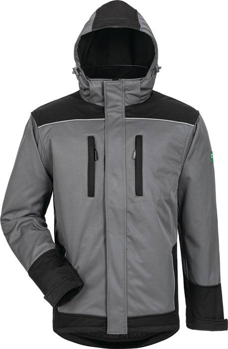 Wintersoftshelljacke Ajax Gr.XXL grau/schwarz ELYSEE-0