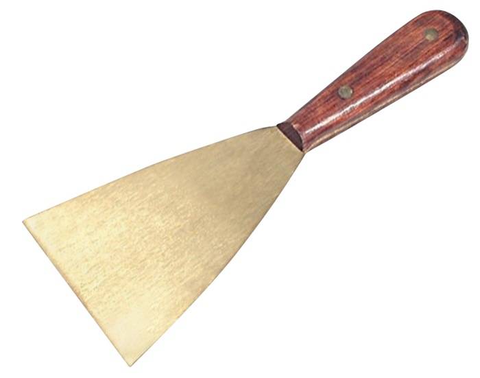 Messingspachtel B.40mm Blatt-St.2mm besonders stabil funkenarm TRUFA-0