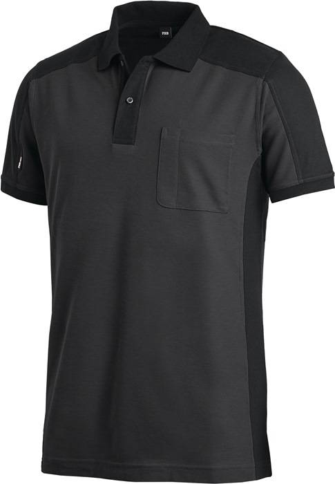 Poloshirt KONRAD Gr.L anthrazit/schwarz FHB-0