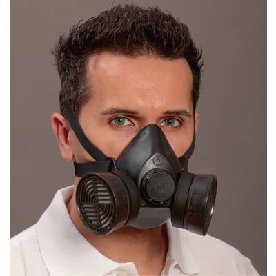 Atemschutzhalbmaske Polimask 100/2 EN 140 o.Filter Universalgröße EKASTU-0
