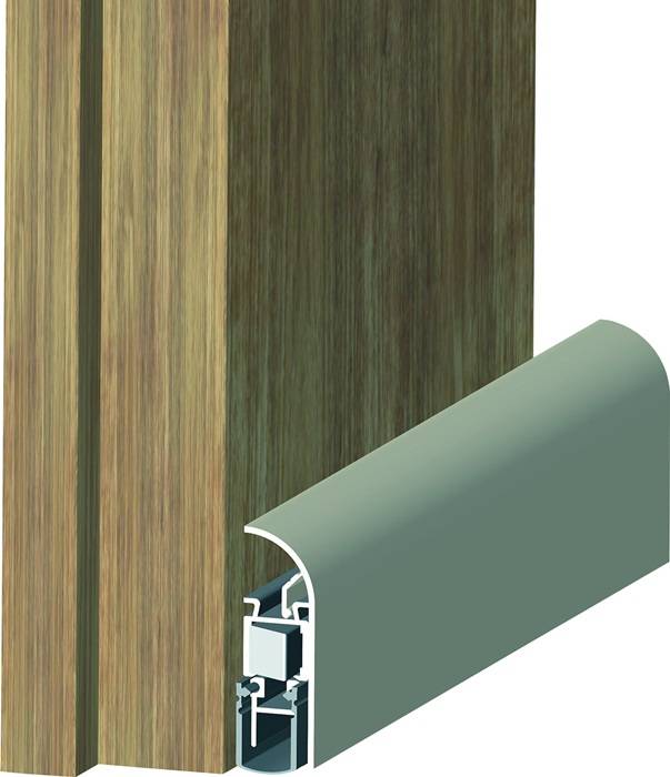 Türdichtung Schall-Ex® Applic A 1-s.L.930mm Alu.silber HLT ATHMER-0