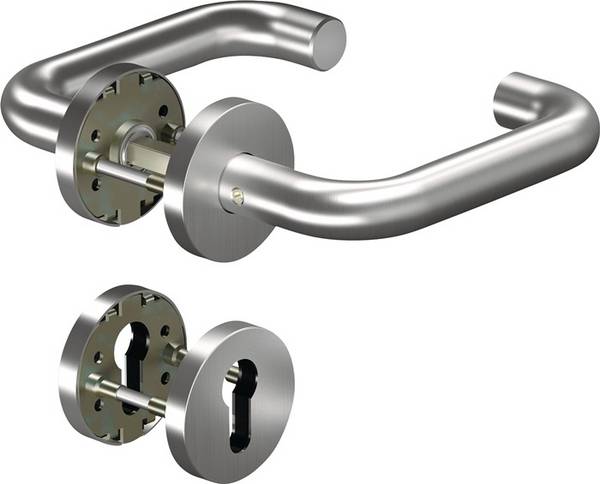 OGRO 90050064662 Rosettengarnitur CORE+8100 8mm / 6501 / 6612 PZ AL Aluminium U-