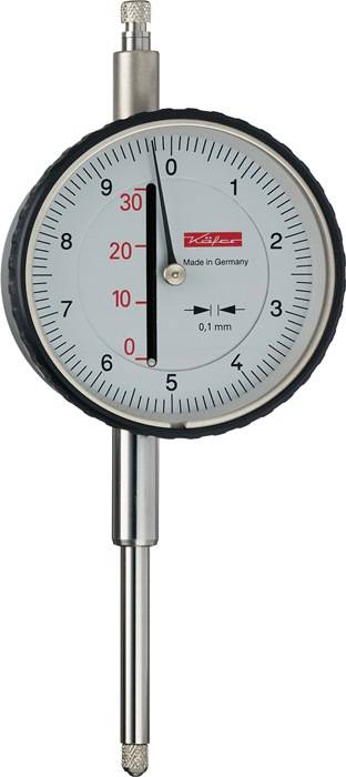 Messuhr M 10C 30mm Abl.0,1mm KÄFER