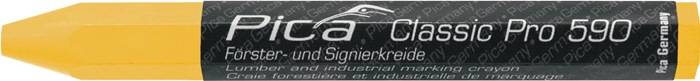 Pica-Marker Försterkreide PRO 12x120mm, gelb 590/44