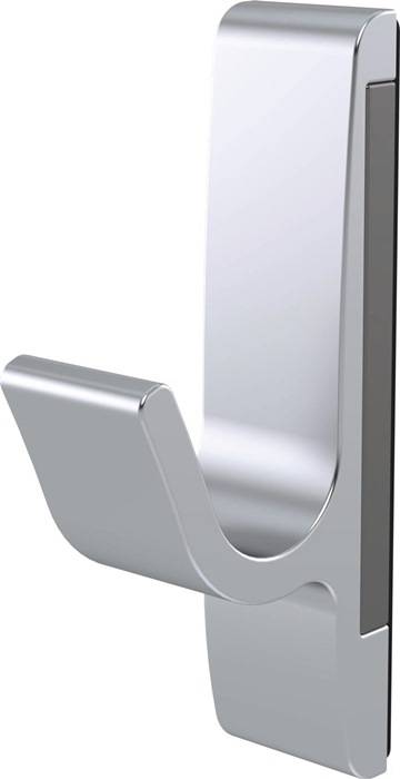 Magnet-Mantelhaken 0150 einfach A.40mm Alu.silberf.elox.H.85mm HERMETA-0
