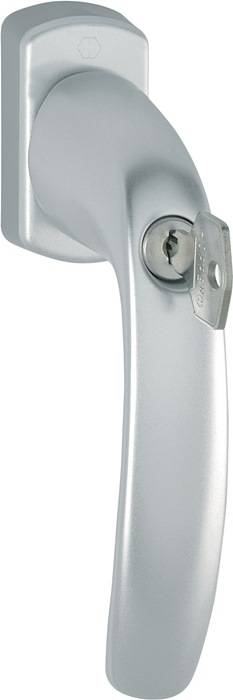 Fenstergriff NY 0810S/U10 Alu.F1/naturf.32mm abschl.HOPPE-0