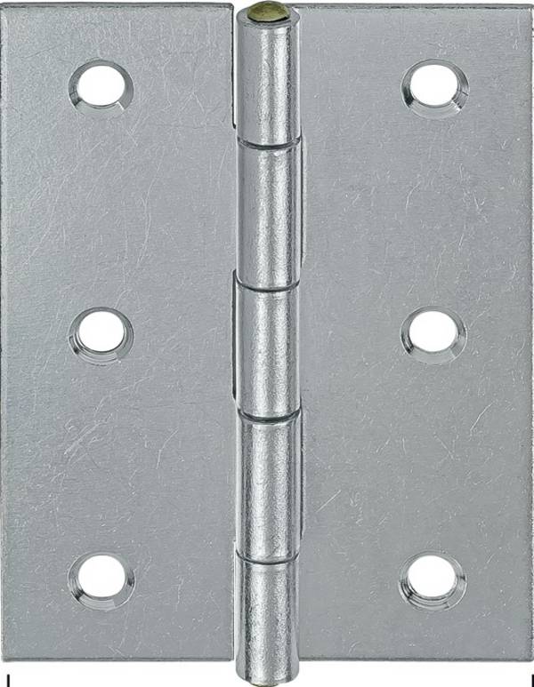 VORMANN 000502100Z Scharnier  Höhe 100 mm Breite 72 mm Stärke 1,6 mm Stahl blau