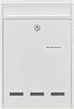 Briefkasten Köln 872 W H.340mm B.255mm T.85mm weiß STA DIN C4 BURG-WÄCHTER