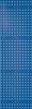 Lochplatte B450xL1500mm blau RASTERPLAN