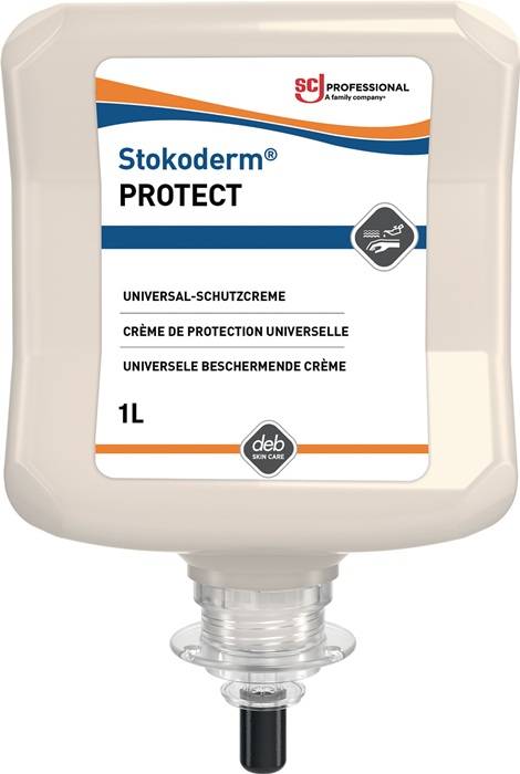 Hautschutzcreme Stokoderm Protect 1l silikonfrei Kartusche-0