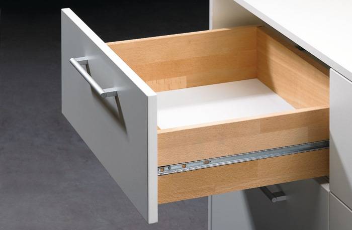 Teilauszug KA 1730 STA verz.L.380mm 10kg Schubkastenlänge 250-390mm HETTICH-0