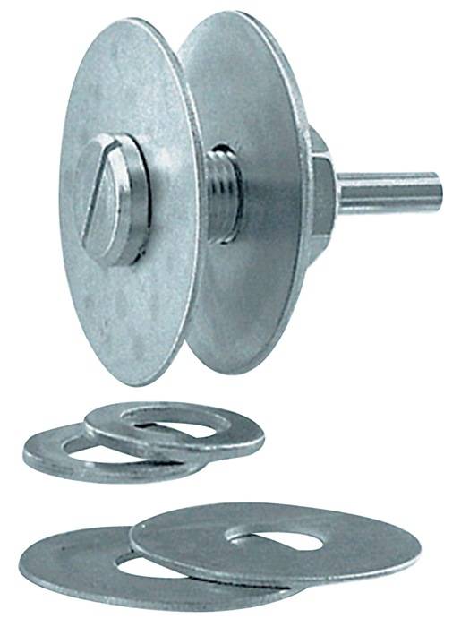 Spannschaft MN-AC f.Grobreinigungsscheiben Schaft-D.8mm f.Bohrungs-D.12,7mm 3M-0