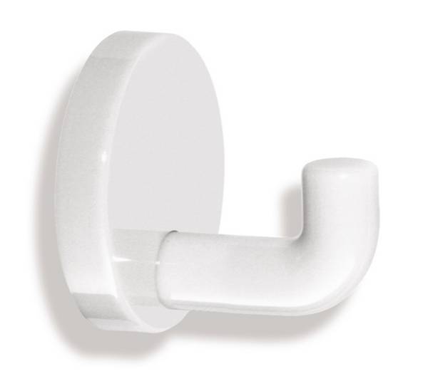 Einzelhaken 477.90.010 einfach A.45mm PA lichtgrau 97 D.50mm HEWI