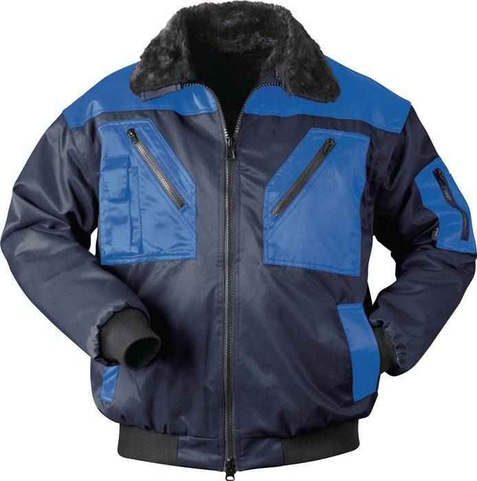 Pilotjacke VEGA 4-in-1 Gr.M marine/royal NORWAY-0