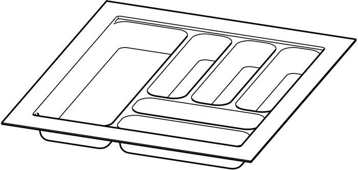 OrgaTray 440, 441 - 520 / 451 - 500, silber-0