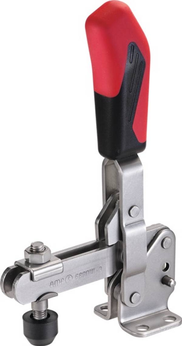 Senkrechtspanner Nr.6800NI Gr.4 waagrechter Fuß AMF