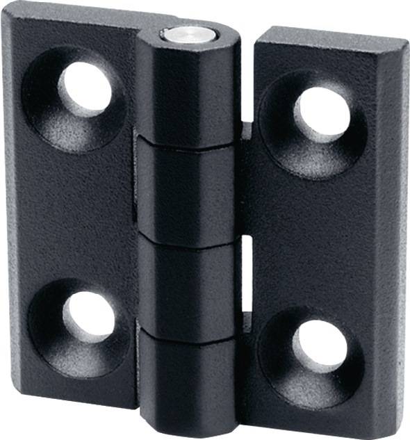 Scharnier GN 237 H.60mm B.60mm S.8mm Zink-Druckguss besch.GANTER-0