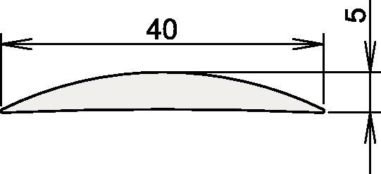 Aluschwelle 090 3-111 L.840mm B.40mm Alu.silber elox.ATHMER-0