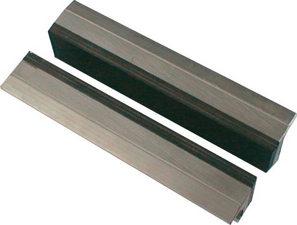 Schraubstockschutzbacke 47/5 G f.Backen-B.120mm Gummibelag Alu.1 PA HAARHAUS