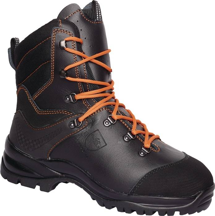 Forstsicherheitsstiefel KAILASH Gr.42 schw./orange LederS3 HRO CI HI SRC SOLIDUR