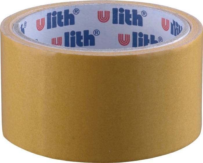 Doppelseitiges Verlegeband 468/E L.10m B.50mm beige Gesamtdicke 0,08mm Rl.ULITH-0
