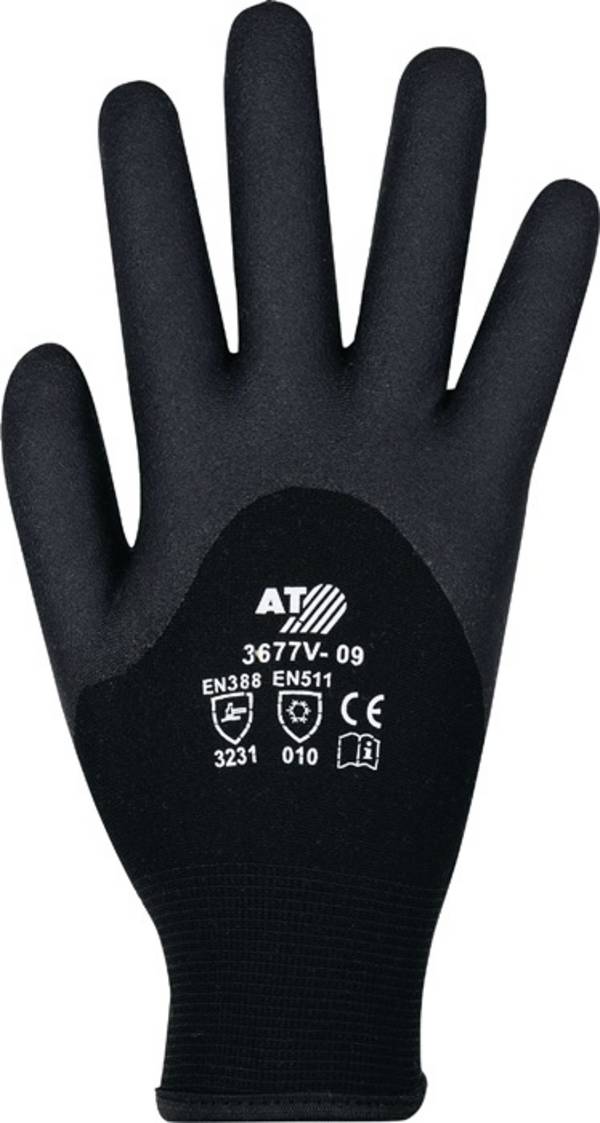 Kälteschutzhandschuhe Gr.10 schwarz EN 388,EN 511 PSA II
