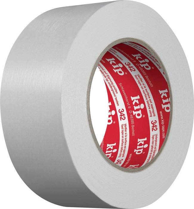 Gewebeteppichband 342 L.25m B.50mm weiß Rl.KIP-0
