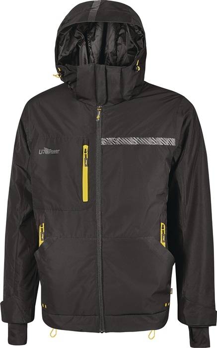 Jacke U-SUPREMACY WINK Gr.L Black Carbon U.POWER-0